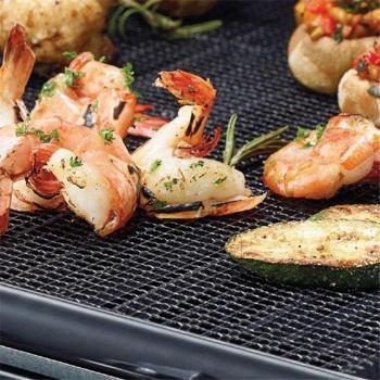 Hittebestendige Barbecue Mat met Antiaanbaklaag 30x40x0,2 cm voor Outdoor Gebruik