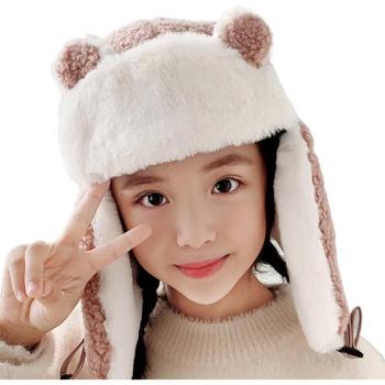 Cartoon Lei Feng Winter Hat with Ear Protection