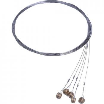 5-Pack Silver Tone Steel Strings E-1 for Acoustic Guitar