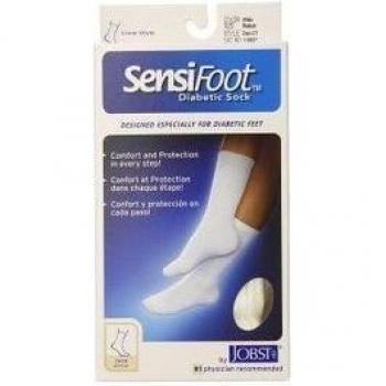 Sensifoot Calcetín de Circulación Blanca, T-S