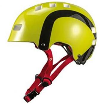 Casco Urbano Hebo Wheelie Amarillo Verde L-XL