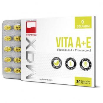 MAX VITA, A+E, 30 kapsułek