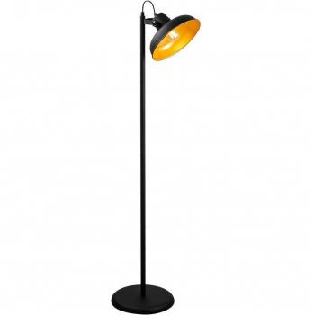Opviq Stehlampe Lik OPV, Schwarz,Gold, 30 x 43 cm, Metallkörper