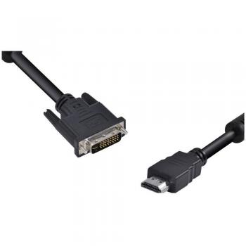Cabo HDMI para DVI-D 24+1 Pinos 2 Metros