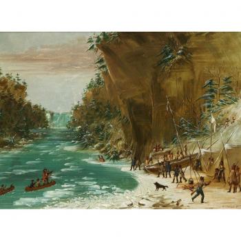 Niagara Falls Expedition – George Catlins Gemälde (2000 Stück)