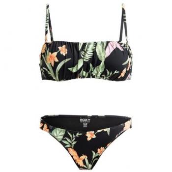 Roxy Beach Classics Bandeau Bikini - Anthracite - XS