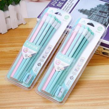 12-pack HB Pencils with Eraser and Sharpener