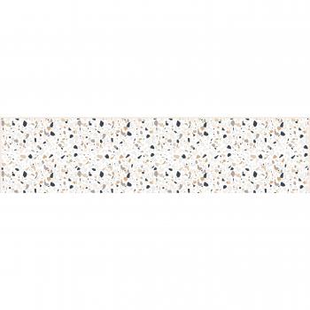 Tapis Moderne en Vinyl Motif Cailloux 48x198 cm