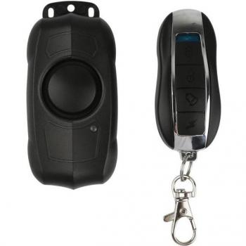 Bicycle Security Alarm with Remote Control, IP55 Waterproof