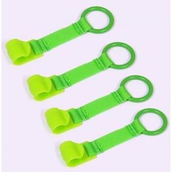Anillo Universal para Cuna y Corralito Babyfond, Ganchos para Juguetes, 4 Piezas