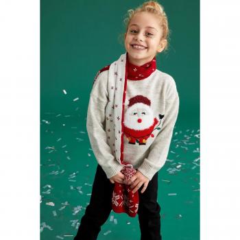 Bufanda de Invierno para Niña - Estampado Colorido