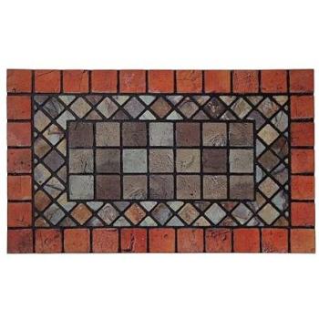 Red Edge Eco Door Mat – 44×75 cm
