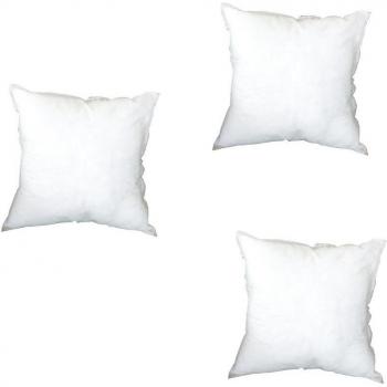 Standard Pillow Inserts - Cotton Decorative Cushions for Bedroom (1/2/3 pcs)