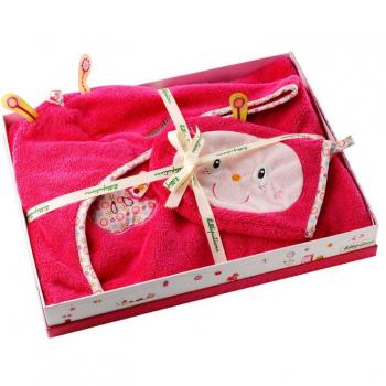 Set de bain Juliette (Peignoir + Gant de toilette)