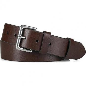Cinturón de piel de la marca Polo Ralph Lauren para hombre