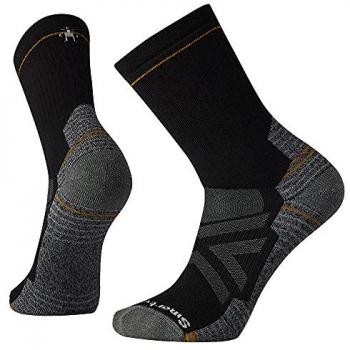 SmartWool Men's Hike Full Cushion Crew Socks - Black, Black M