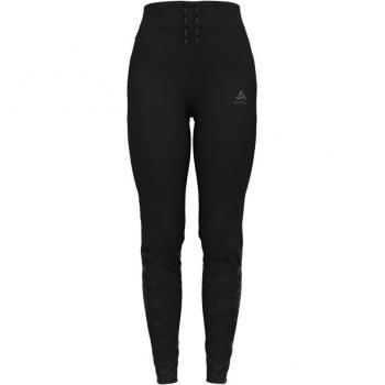ODLO Damen Tights ZEROWEIGHT WARM REFLECT - Schwarz - L