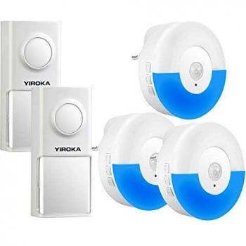 YIROKA Battery Operated Door Bell