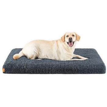 XXL Orthopedic Dog Bed with Removable Cover, Dark Grey