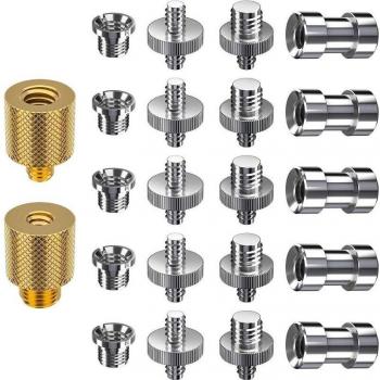 Kit Completo de Tornillos de Trípode para Fotografía y Video