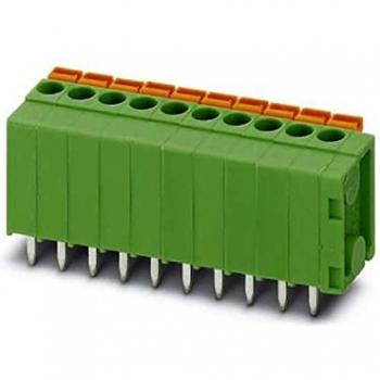 Terminal de PCB Phoenix Contact 3 polos, espaciado 3.81 mm, para cables de 0.14 - 1.0 mm², paquete de 50 unidades