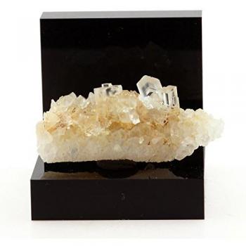 Fluorite & Quartz Blanc – Collection Sylvain Desfarge France