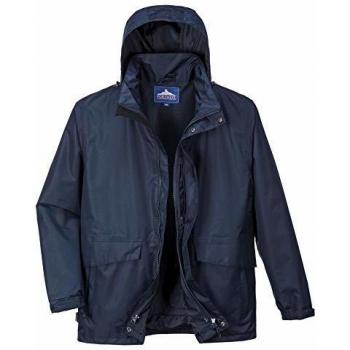 Portwest Parka Résistant à l'Eau 3 en 1 Argo S507 Blue Profond
