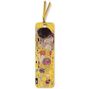 10er-Verpackungseinheit Lesezeichen: Gustav Klimt, Der Kuss
