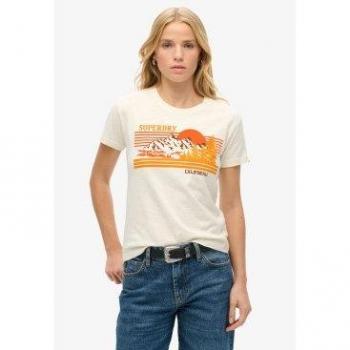 Superdry Outdoor Damen T-Shirt gestreift