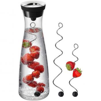 WMF 2 Spiedini di Frutta con Contenitori Trasparenti