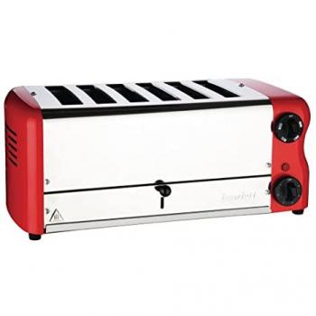 Rowlett Esprit 6 Slot Toaster Traffic Red