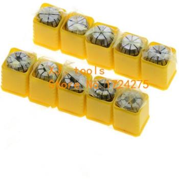 Juego de Pinzas ER8, 1mm-5mm, 1/8 (3.175mm), para CNC y Torno, 10 piezas