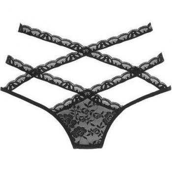 Petite Fleur Gold Taillenslip in blumiger Optik