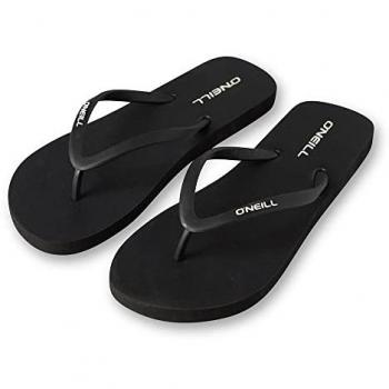 O'Neill Damen Sandalen Profilkleines Logo Schwarz (38)
