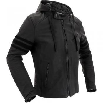 Giubbotto Moto in Pelle Richa TOULON BLACK EDITION Nero taglia 62