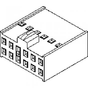 Molex 20-Pin Socket Housing - 2.54 mm Contact Spacing