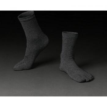 Breathable Cotton Five Finger Basketball Socks for Men - 1 Pair