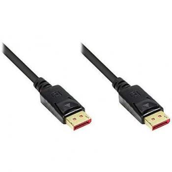 Alcasa 4814-005S DisplayPort cable 0.5 m Black