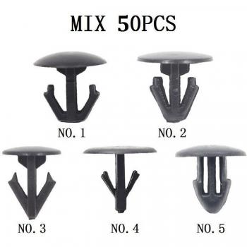 50 Pcs Car Grommet Clips