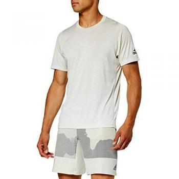 Adidas Herren Freelift 360 Gradient Shirt – Weiß & Hellgrau – DS9279 – L