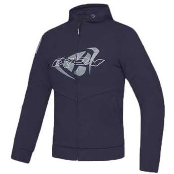 Felpa Moto Casual Ixon TOUCHDOWN Navy Grigio taglia S