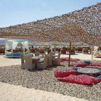 Sombrilla camuflada para caza y camping