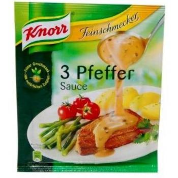 Knorr Gourmet-Pfeffer-Sauce – Drei‑Pfeffer‑Variante