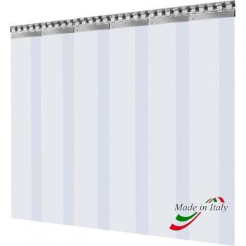 Puerta Industrial de Banda de PVC 2m x 2m con Acero Inoxidable