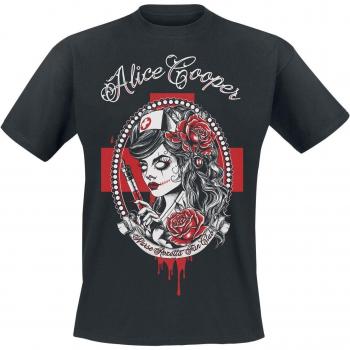 Alice Cooper T-Shirt - Nurse Rosetta - Men's Black S-XXL