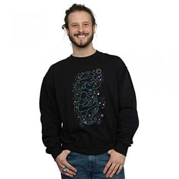 Sweat Disney Jasmine Étoiles Noires XXL