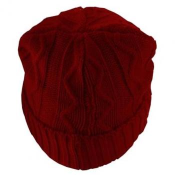 MSTRDS Unisex Beanie Cable Flap