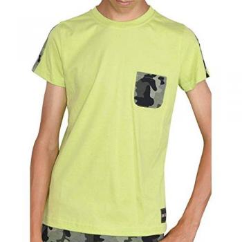 T-Shirt para chicos en varias tonalidades 104 verde luminoso