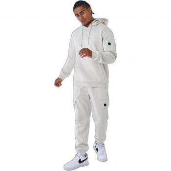 Project X Paris Techwear Jogginghose - Weiß - Größe M - Baumwollfleece