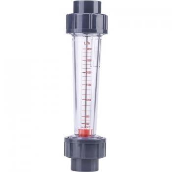 Capteur de débit liquide LZS‑25 « Rotomètre » – Plastique, 300‑3000 L/h